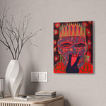 Head - Canvas print